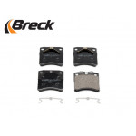 BRECK Bremsbelagsatz, Scheibenbremse